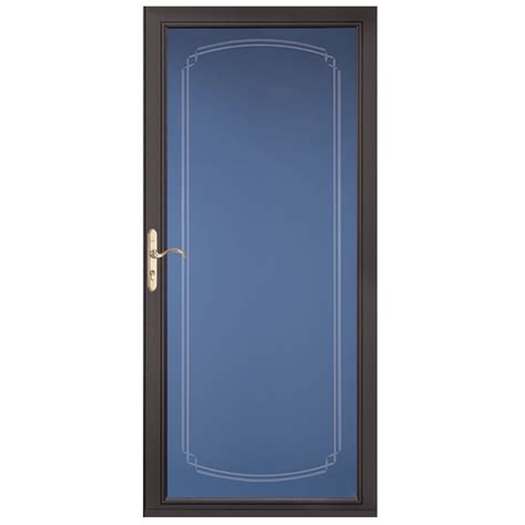Pella Select® Arch Bevel Storm Door Speedy Storm Doors