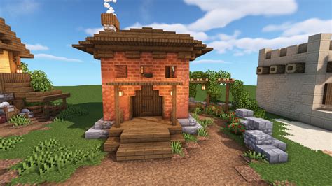 Simple Minecraft House Telegraph