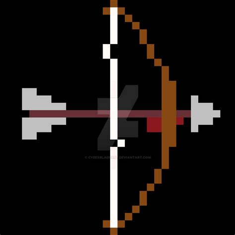Pixel Bow By Cyberbladeart On Deviantart