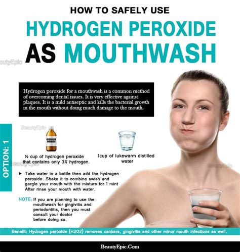 How To Rinse Your Mouth With Peroxide Diy Hart