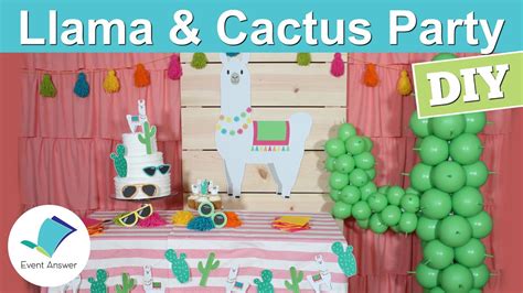 7pcs llama cactus centerpieces party supplies