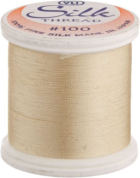 Yli Corporation 200 M 100 Weight Silk Thread Natural Uk