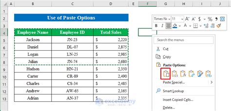 How To Copy And Paste Multiple Cells In Excel Quick Methods