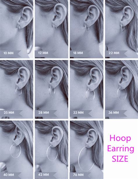 What Size Hoop Earrings Should I Get Size Guide A Fashion Blog