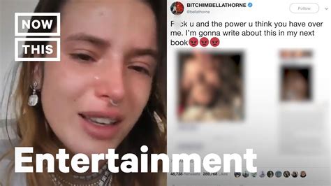 Bella Thorne Releases Own Nudes Stands Up To Whoopi Goldberg Nowthis