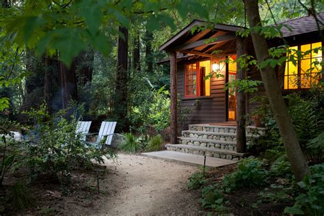 Cabin In The Redwoods Big Sur Cozyplaces