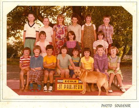 Photo De Classe Classe Unique Année 198081 De 1980 Ecole Primaire