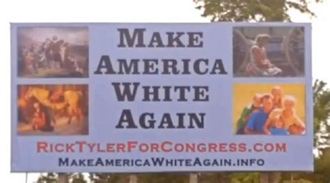 Make America White Again Tenn Congressional Candidate Unwavering