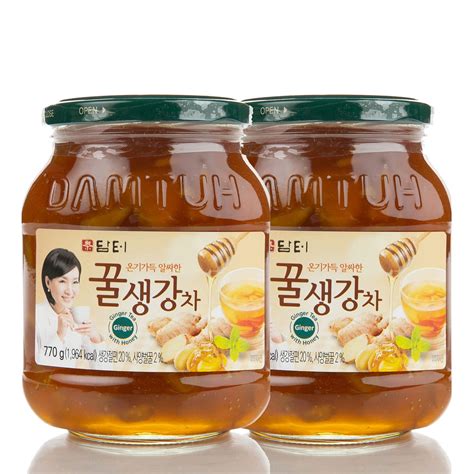 Damtuh Korean Honey Ginger Tea Ginger With Honey Ginger Marmalade