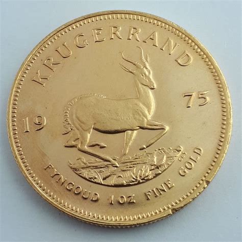 South Africa Krugerrand 1975 1 Oz Gold Catawiki