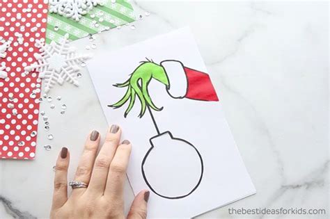 Grinch Card The Best Ideas For Kids Unique Christmas Cards Christmas