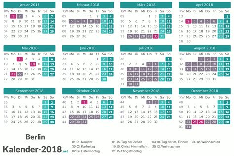 Ferien Berlin 2018 Ferienkalender And Übersicht