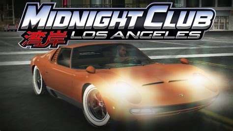 Midnight Club Los Angeles Lamborghini Miura Sv Customisation Youtube