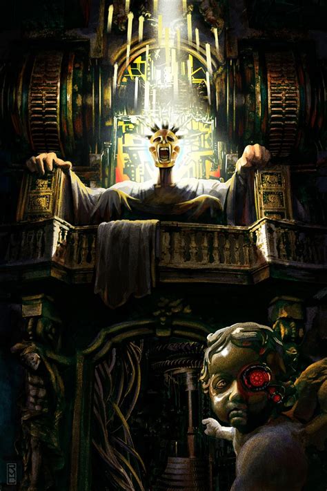 The Golden Throne By Robert M Crum Warhammer 40k Artwork Warhammer