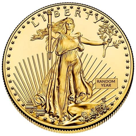 1 Oz Gold Coin American Gold Eagle Money Metals Exchange