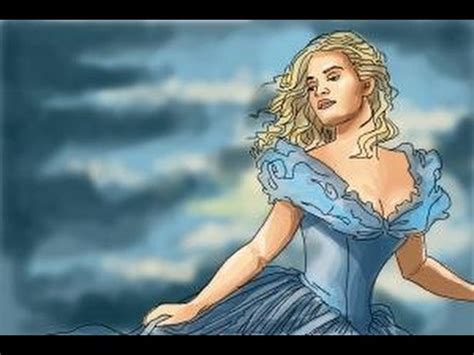 It's been simplified so that the lesson can be more about having fun! How to draw Cinderella 2015 - YouTube