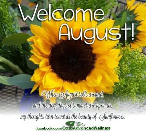 Happy August Welcome August Welcome August Quotes Hello August Images