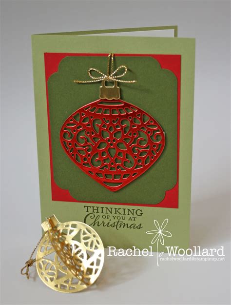 Delicate Ornaments Thinlits Stampin Up Holiday Catalogue 2015