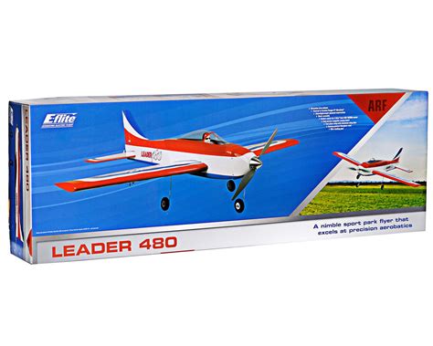 E Flite Leader 480 Park Flyer Electric Airplane Kit 1090mm Efl3000