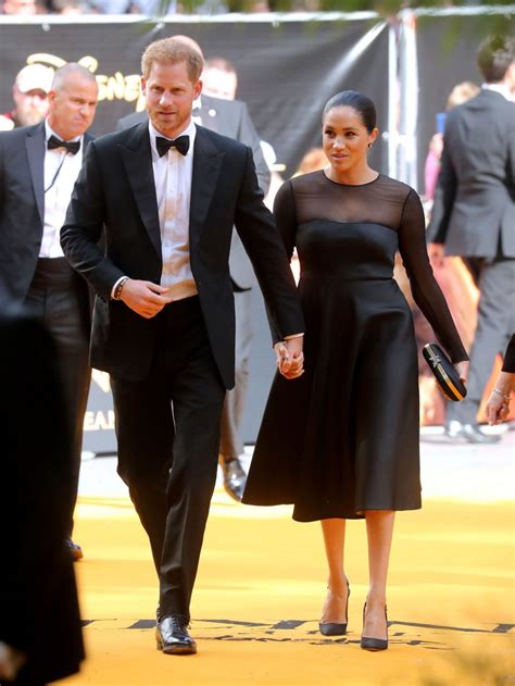 Meghan markle and prince harry's royal wedding cake is an unconventional choice. Meghan Markle and Prince Harry - "The Lion King" Premiere ...