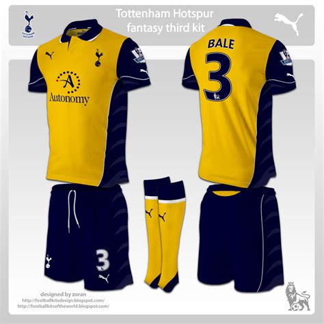 Tottenham third kit 17/18 (updated). football kits design: Tottenham Hotspur fantasy kits
