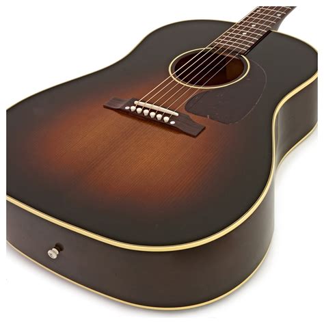 Gibson J 45 Vintage Acoustic Guitar Vintage Sunburst 2017 At