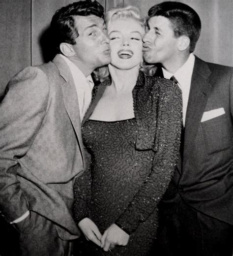 Marilyn Monroe Dean Martin And Jerry Lewis In 1953 Jerry Lewis