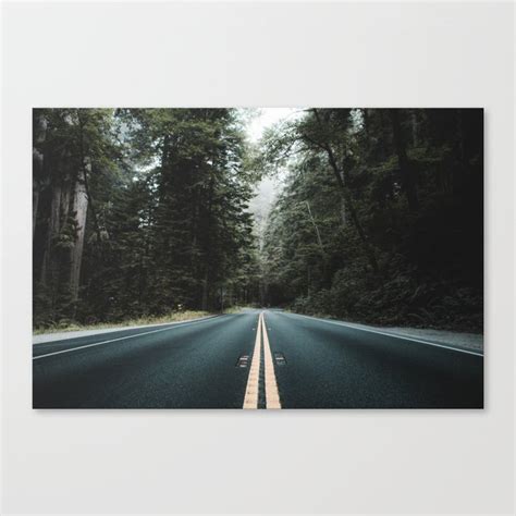 Open Road Canvas Print By Thisisflik Society6