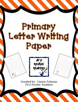 A wide variety of primary printing paper options are available to you, such as kraft paper, paper, and virgin wood pulp. Primary Letter Writing Paper {FREEBIE} by JD's Rockin ...