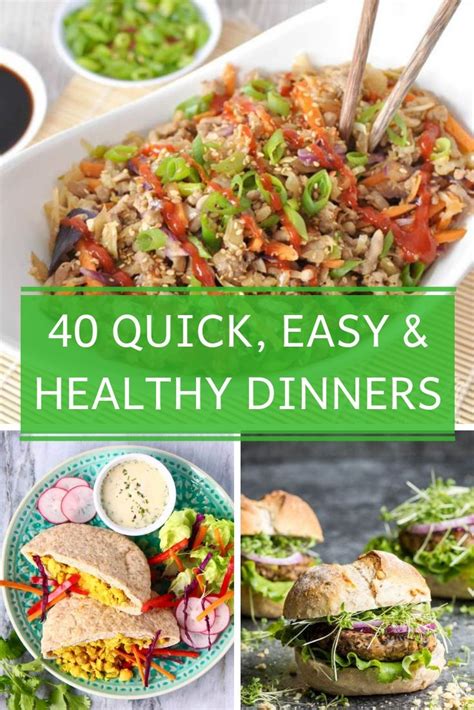 Looking For Some Quick And Easy Healthy Dinner Recipes I’ve Scoured The Int Quick Easy