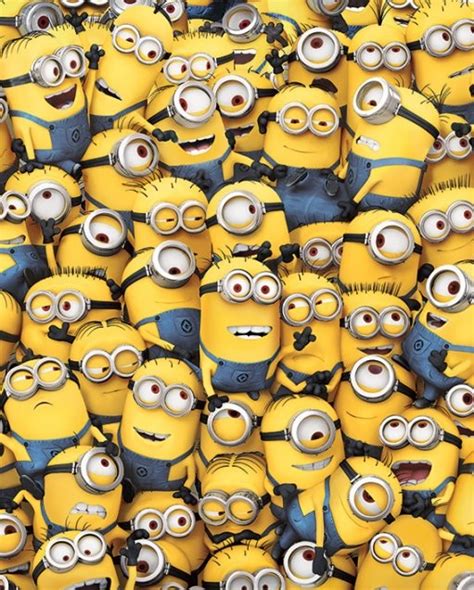 Poster Despicable Me Many Minions Wall Art Ts And Merchandise