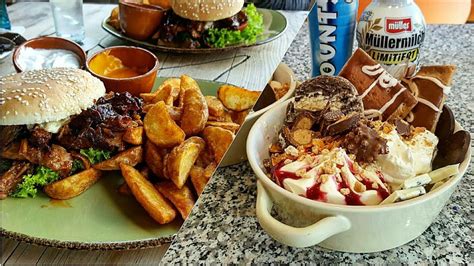 Fitcouple CHEATDAY | Burger of Heaven & Ice Cream Bowl of Death - YouTube