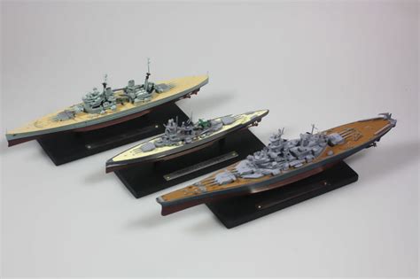 Miniature Battleship Warship Boat Replica Set Of 8 Pieces Catawiki