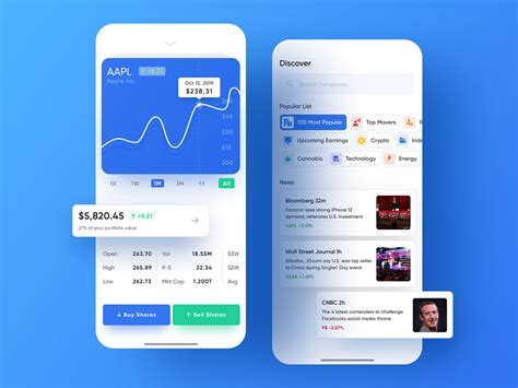 Stock Trading App On Behance