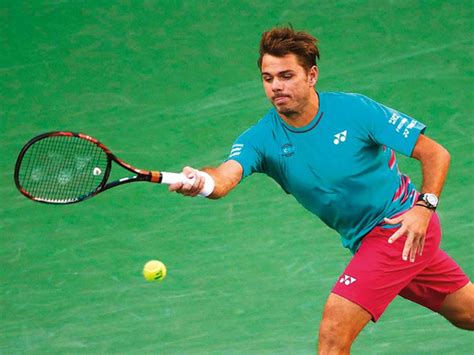 Roddick hangs his head as he goes long with another forehand to see. Wawrinka cruises into fourth round | Tennis - Gulf News