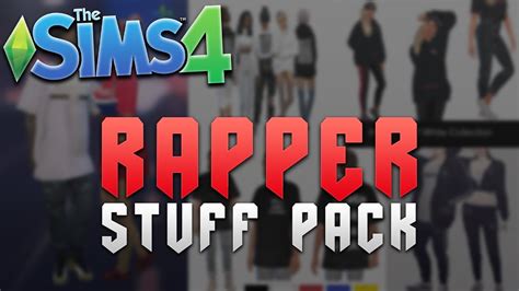 Sims 4 Rapper Stuff Ideas Youtube