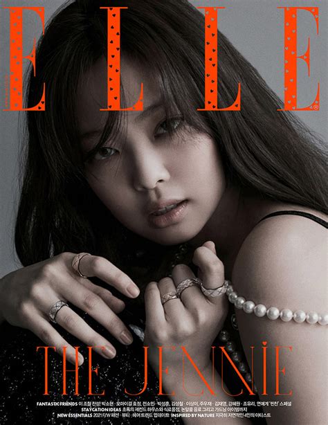Magazine Blackpink Jennie Elle Type A Aug2021 Kstore4u