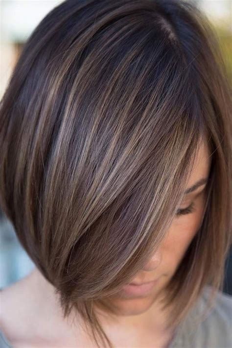 Short haircut is done to save time for other activities. 30 Latest and Exclusive Lowlights for Brown Hair ...