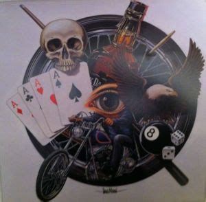 David Mann All The Elements Biker Art Motorcycle Art Tattoo Design