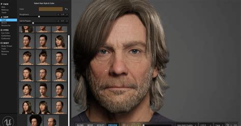 Epics New Metahuman Tool Lets You Craft Realistic Faces Inside A