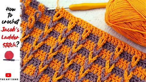 How To Crochet Jacobs Ladder Stitch Pattern For Jacobs Ladder Baby
