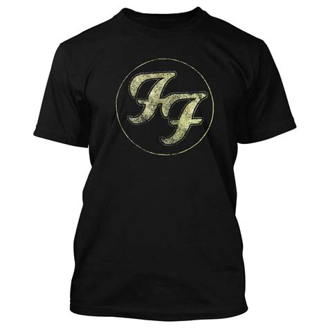 Recommended by the wall street journal. Foo Fighters T-Shirt - Pale Logo, 19,90