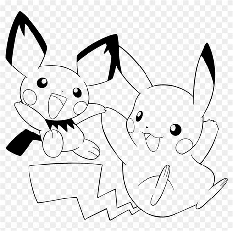 Pikachu Cute Chibi Pokemon Coloring Pages Draw Level