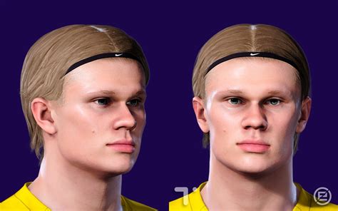 Pro evolution soccer 2021 players' database the pes 2021 erling haaland face, striker for bundesliga club borussia dortmund and the norway national team pes 2021 database version 1.01 + latest data pack. PES 2021 Faces Erling Braut Håland by Tom ~ PESNewupdate ...