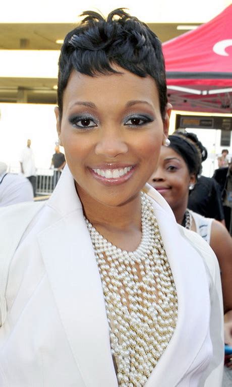 We are convinced that the brightest hair trends first appear on instagram. Monica short haircuts