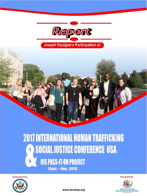 devatop participation at international human trafficking conference usa pdf human