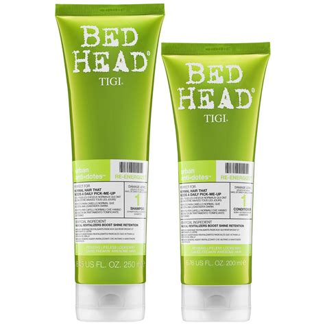 Tigi Bed Head Urban Anti Dotes Re Energize Set Shampoo 250ml