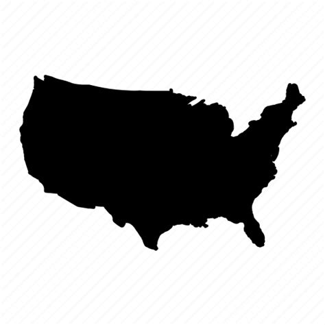 America Map State Usa Icon Download On Iconfinder