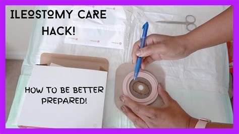 💜ostomy Care Tip How To Quickly Change A Ostomy Bag💜 Youtube