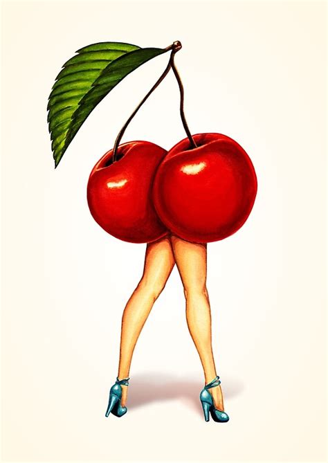 Fruit Stand Cherry Girl By Kelly Gilleran Redbubble